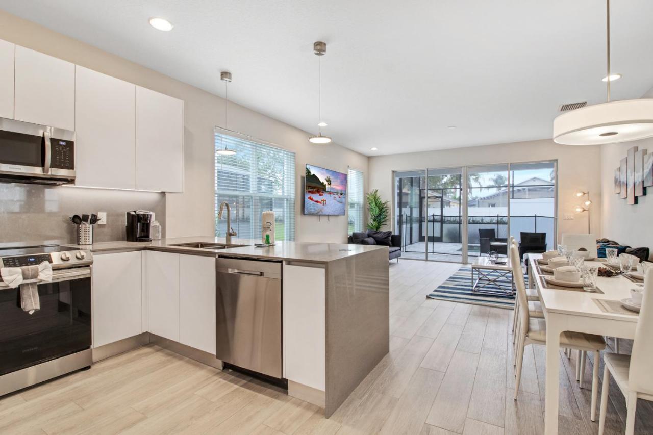 Modern Townhouse Near Disney With Heated Pool Orlando Luaran gambar
